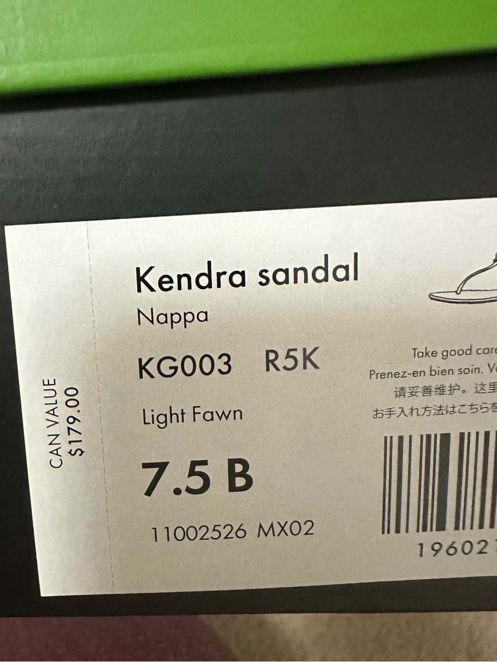 Never worn Kate Spade New York Women's Light Fawn Sandal - 7.5B - Picture 3 of 3